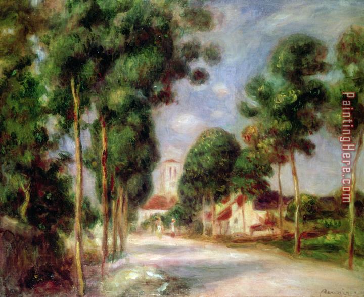 Pierre Auguste Renoir The Road to Essoyes